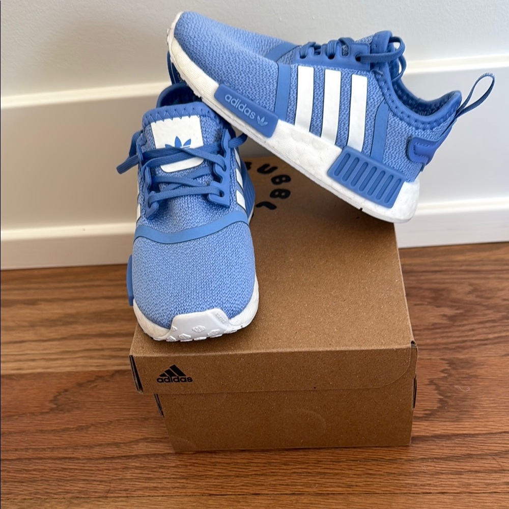 New: Adidas Kids Blue Sneakers